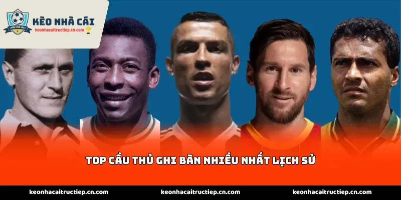 Top cầu thủ ghi bàn nhiều nhất lịch sử